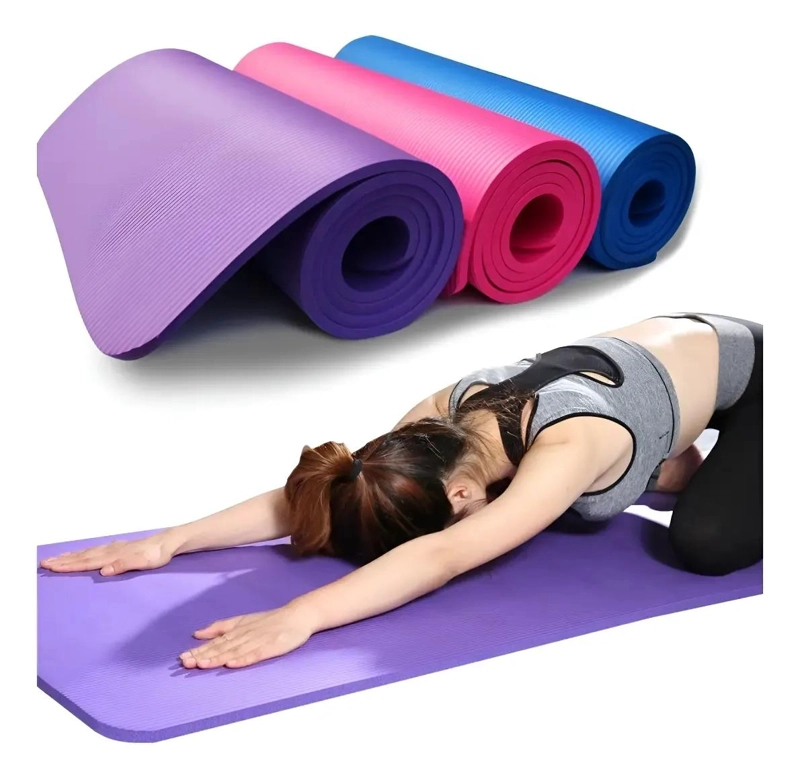 ALFOMBRA PARA YOGA CON ESPESOR EXTRA DE 10 MM RESISTENTE Y COMODA - 1