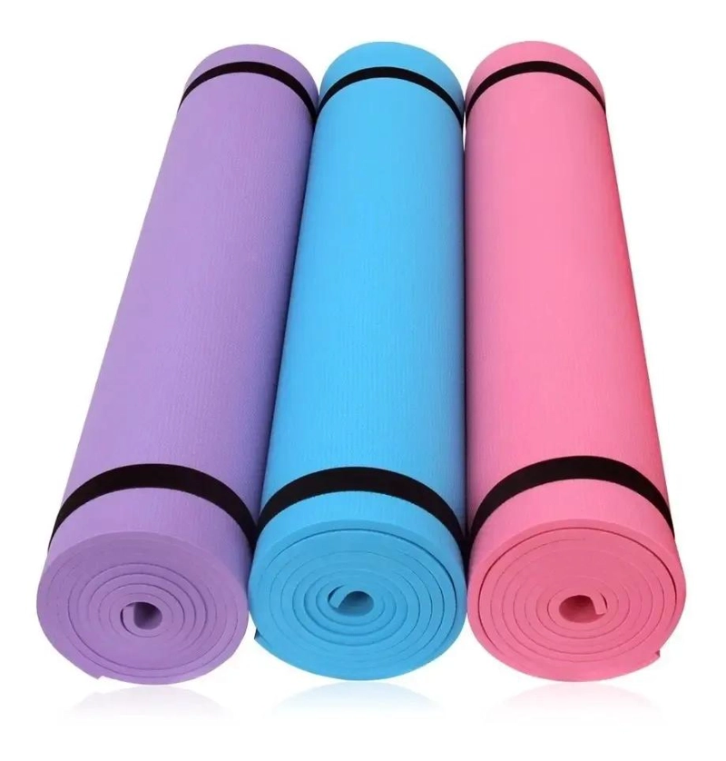 ALFOMBRA PARA YOGA CON ESPESOR EXTRA DE 10 MM RESISTENTE Y COMODA - 4