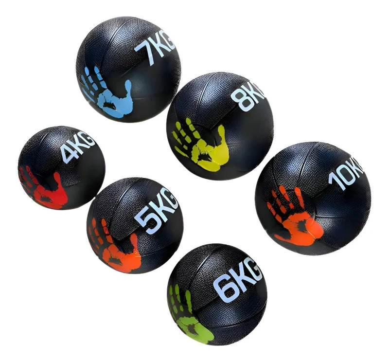 BALON MEDICINAL PARA ENTRENAMIENTO FUNCIONAL DE 3 KG CON SUPERFICIE ANTIDESLIZ - 1