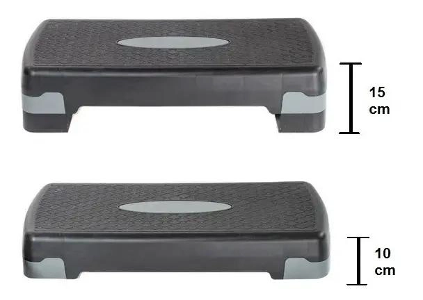 SET DE 5 BANDAS ELASTICAS PARA GLUTEOS CON CAJON Y STEP AJUSTABLE PARA AEROBICOS - 3