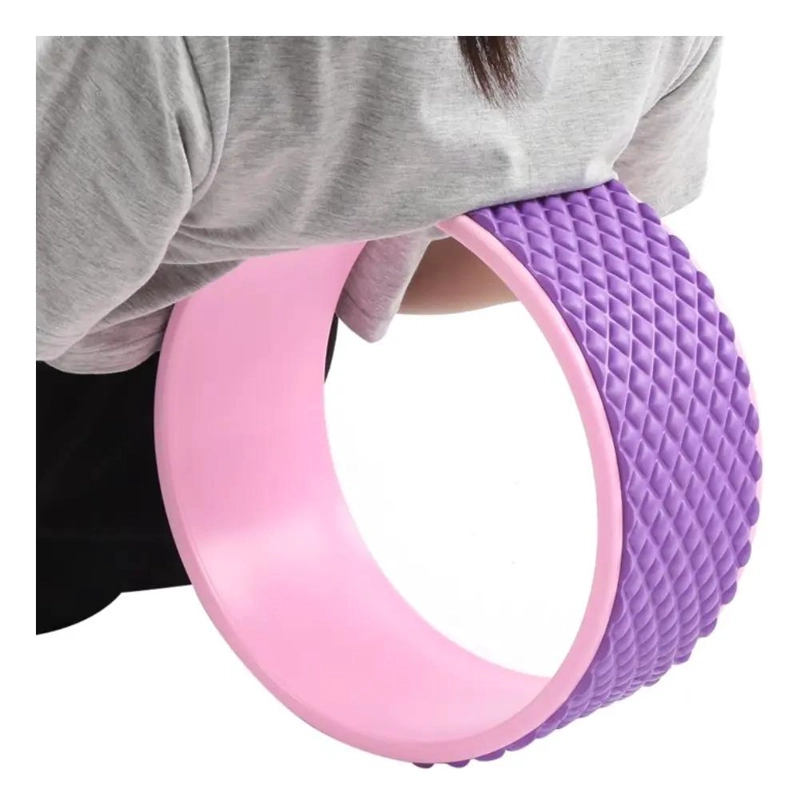 RUEDA PARA YOGA Y MASAJE DEPORTIVO PARA ESTIRAMIENTOS Y REHABILITACION - 4