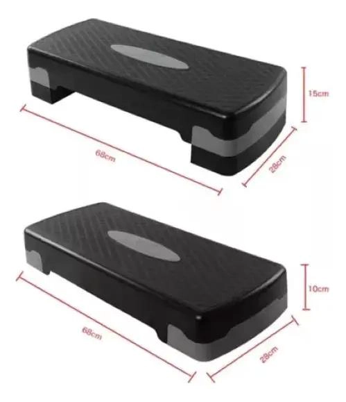 STEP AEROBICO CON 2 NIVELES ANTIDESLIZANTE PARA YOGA Y PILATES - 2