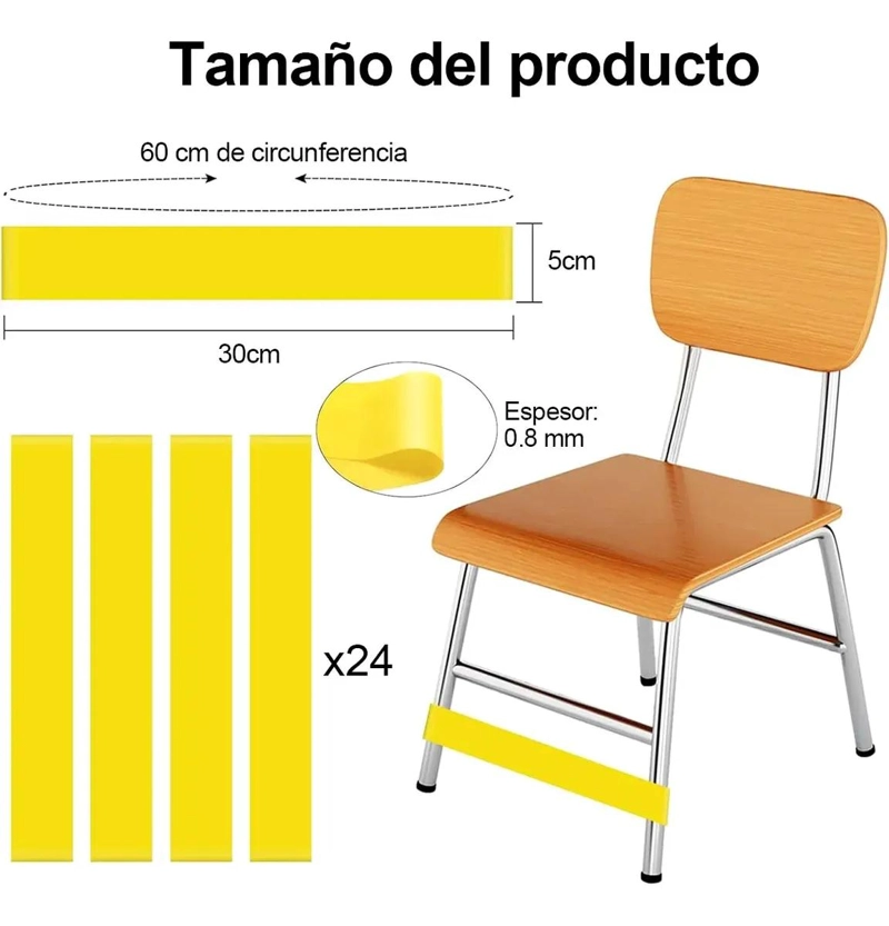 CINTA REBOTADORA PARA SILLA PARA NIÑOS CON HIPERACTIVIDAD Y TDAH - 2