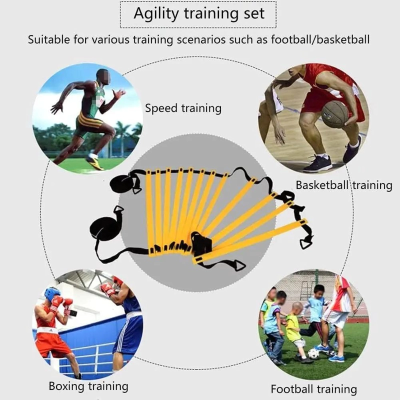 SET DE ENTRENAMIENTO DEPORTIVO PARA COORDINACION Y FOOTWORK EN FUTBOL - 4