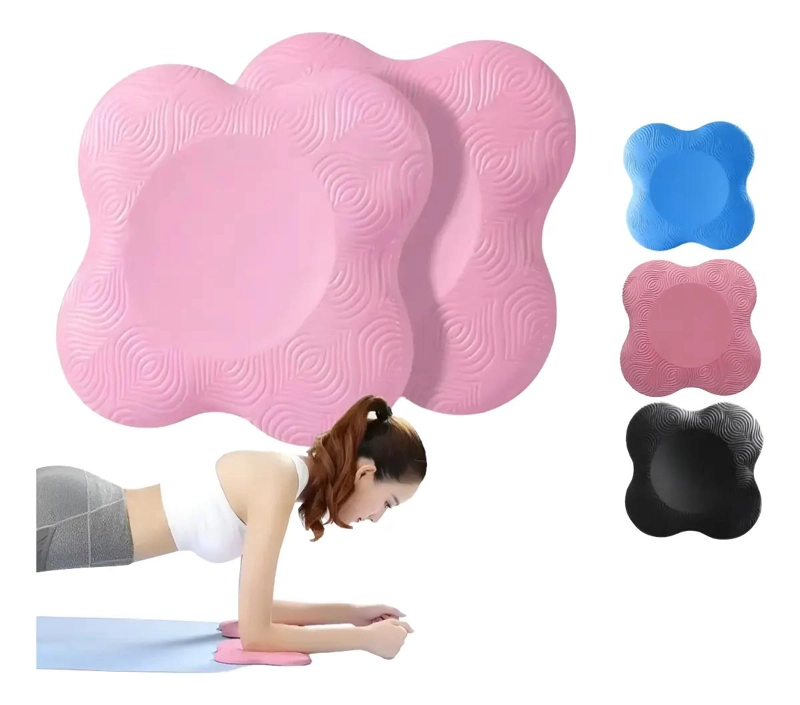 SET DE 2 ESTERILLAS PARA YOGA CON RODILLERAS Y CODERAS INCLUIDAS - 1