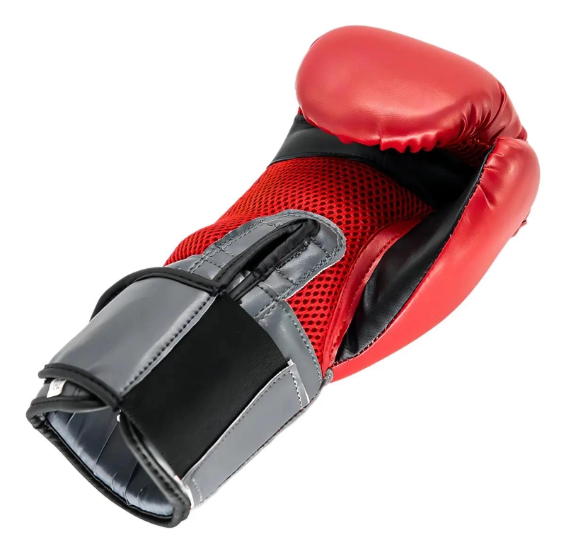 GUANTES DE BOXEO PROFESIONALES COLOR ROJO 16 ONZAS - 2