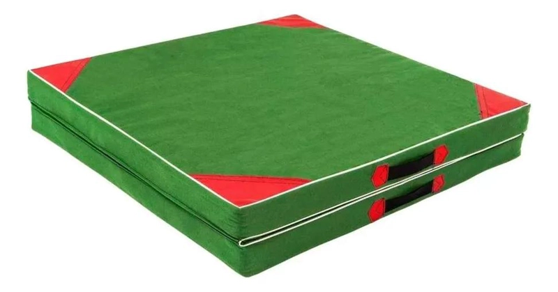COLCHONETA DEPORTIVA DIVIDIDA DE TELA LONA OXFORD 100X50X5 CM - 2