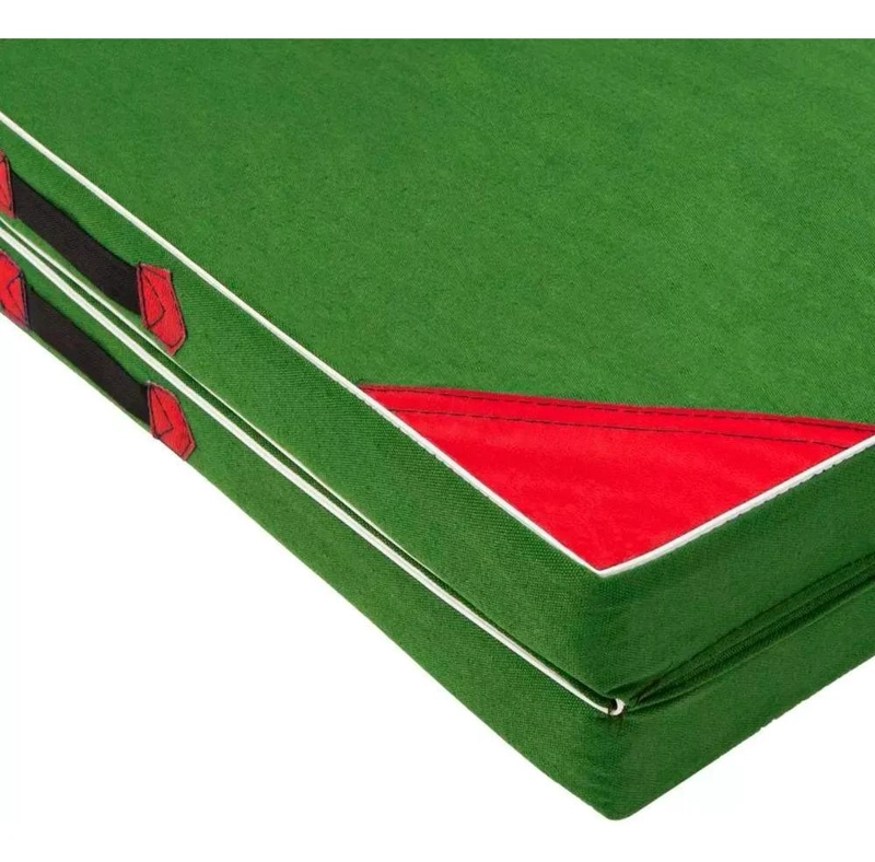 COLCHONETA DEPORTIVA DIVIDIDA DE TELA LONA OXFORD 100X50X5 CM - 3