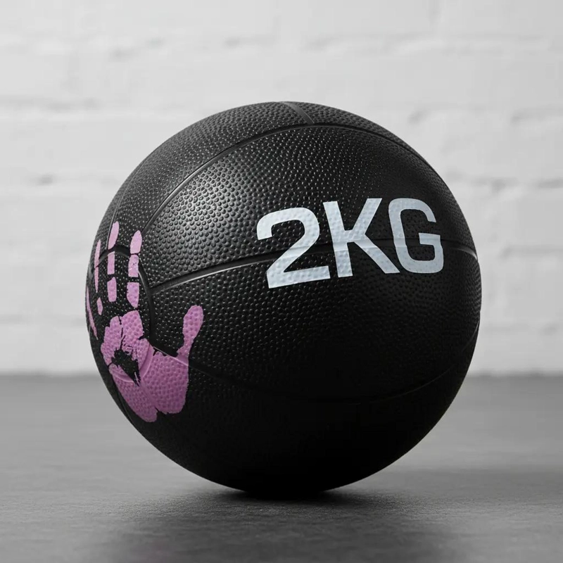 BALON MEDICINAL ANTIDESLIZANTE PARA ENTRENAMIENTO FUNCIONAL 2 KG - 5