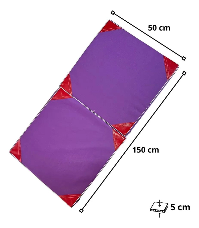 COLCHONETA DEPORTIVA DE TELA LONA OXFORD PARA EJERCICIO 150X50X5 CM - 4