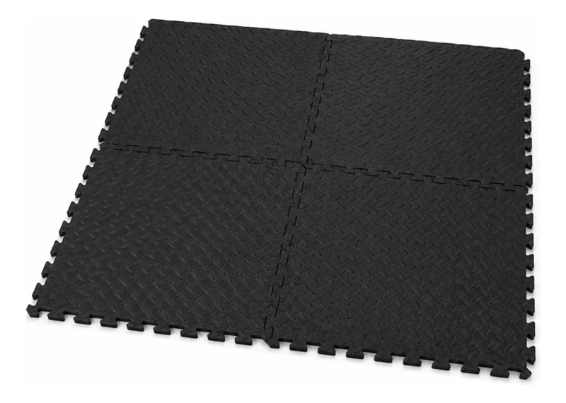 PACK DE 4 PISOS DE EVA PARA GIMNASIA, YOGA Y FITNESS EN COLOR NEGRO - 2
