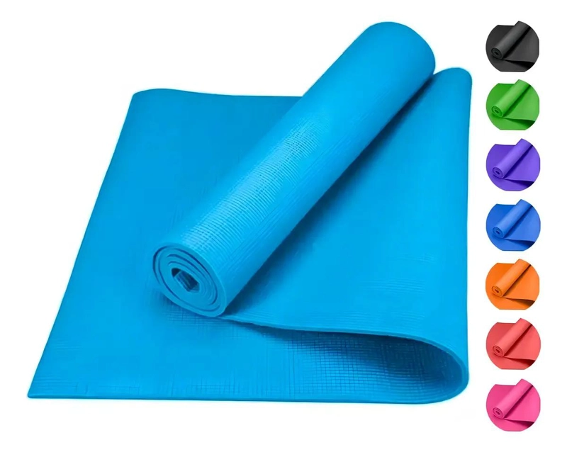 COLCHONETA PARA YOGA Y PILATES DE PVC DE 4MM CON BOLSA DE TRANSPORTE - 1