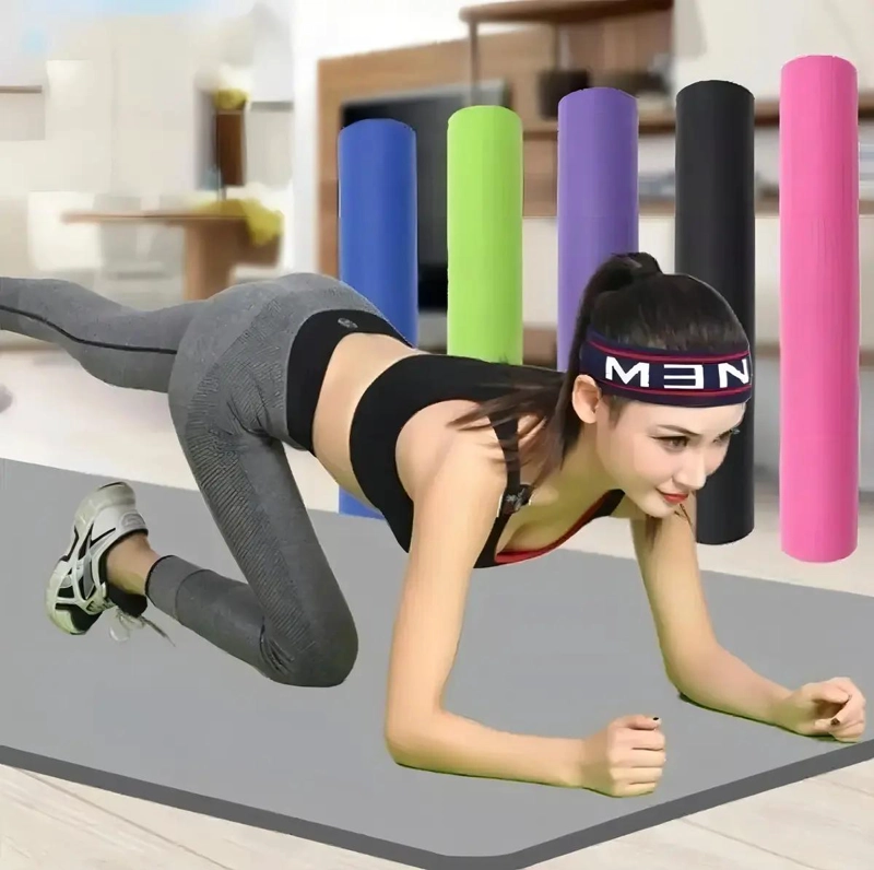 COLCHONETA PARA YOGA Y PILATES DE PVC DE 4MM CON BOLSA DE TRANSPORTE - 4