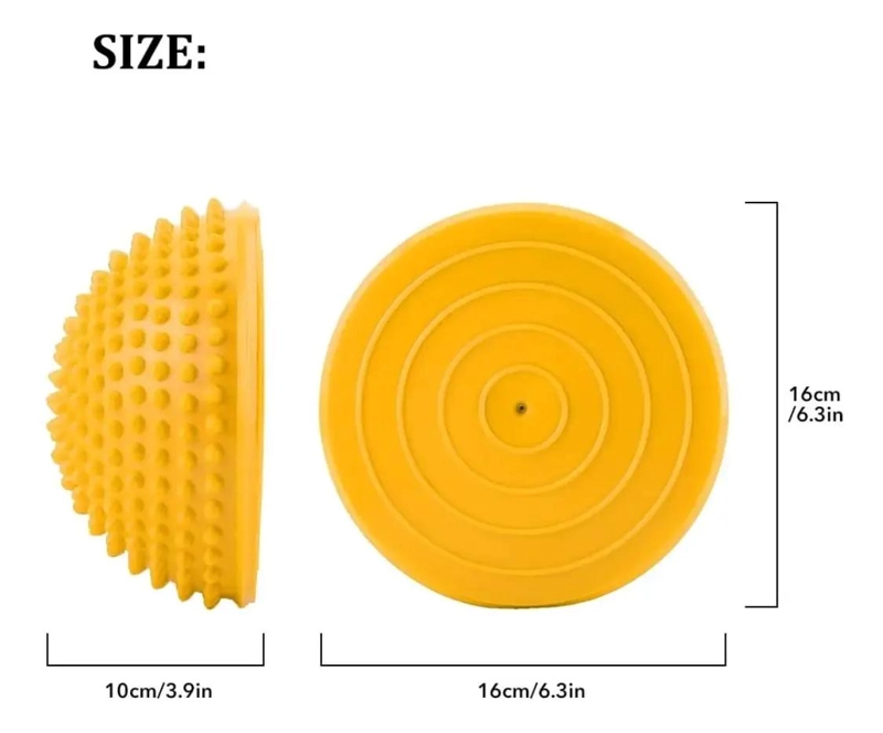 SET DE 4 ESFERAS SENSORIALES SEMICIRCULARES PARA EQUILIBRIO Y ESTABILIDAD - 3