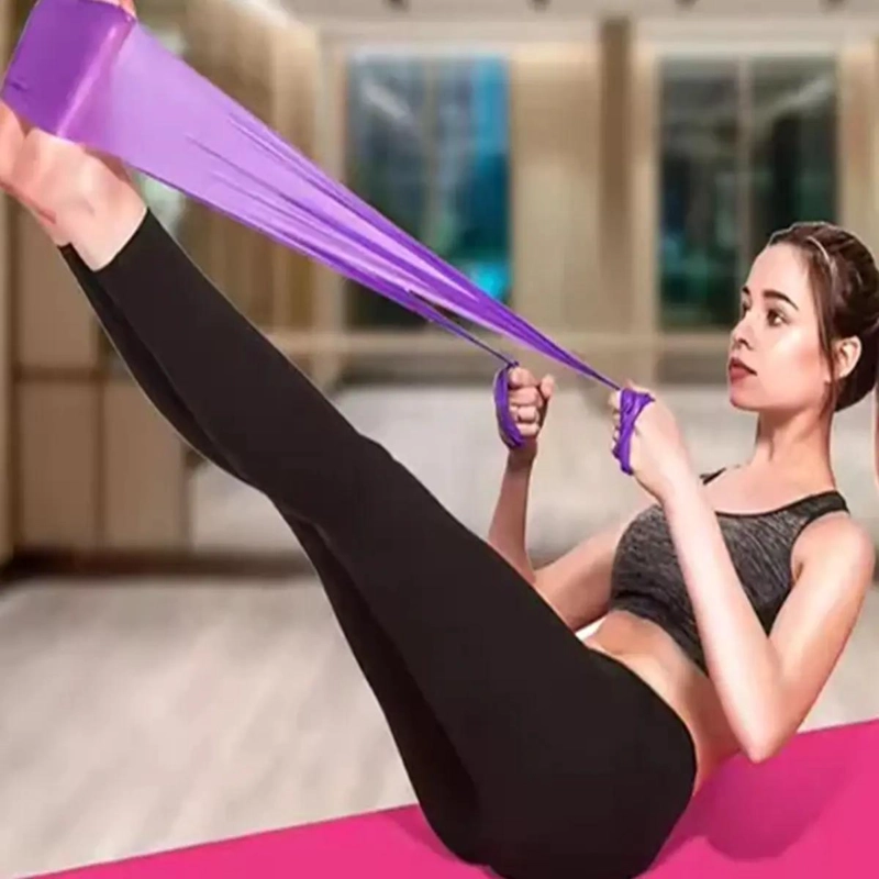 SET DE 4 BANDAS ELASTICAS PARA EJERCICIO Y ENTRENAMIENTO FISICO - 5