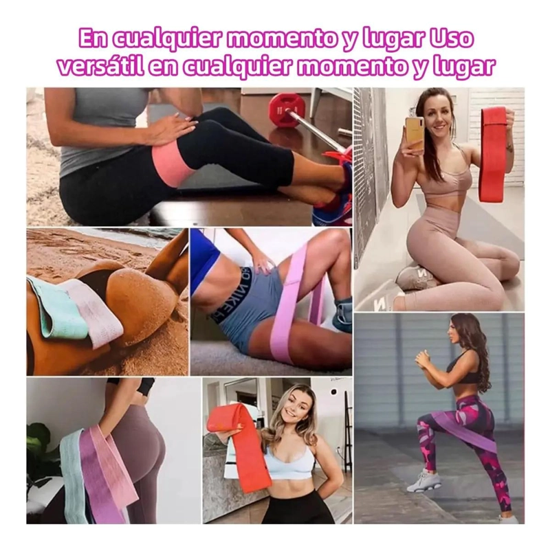 KIT COMPLETO PARA PILATES CON BASE, PELOTA DE YOGA Y BANDAS ELASTICAS - 2