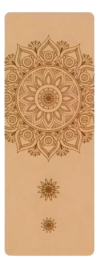 COLCHONETA DE YOGA ECOLOGICA DE CORCHO PARA PILATES Y EJERCICIOS - 1