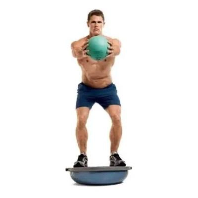 BALON DE PILATES PARA EQUILIBRIO Y TONIFICACION MEDIA BOSU - 2