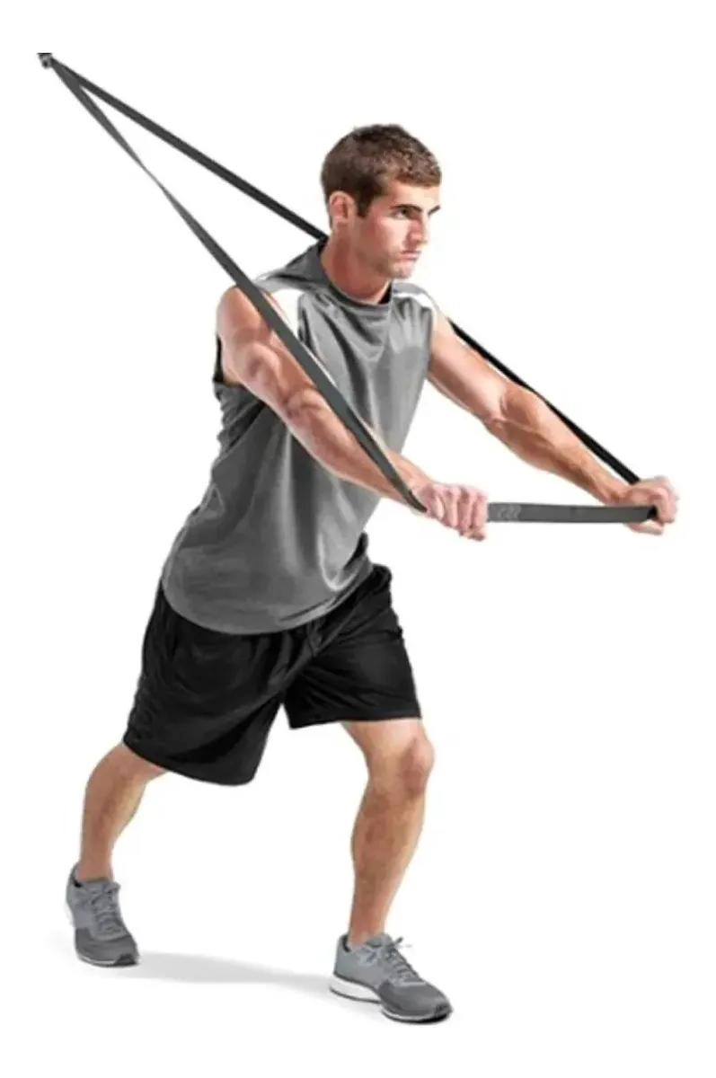 SET DE 5 BANDAS ELASTICAS PARA ENTRENAMIENTO FUNCIONAL Y FITNESS - 3