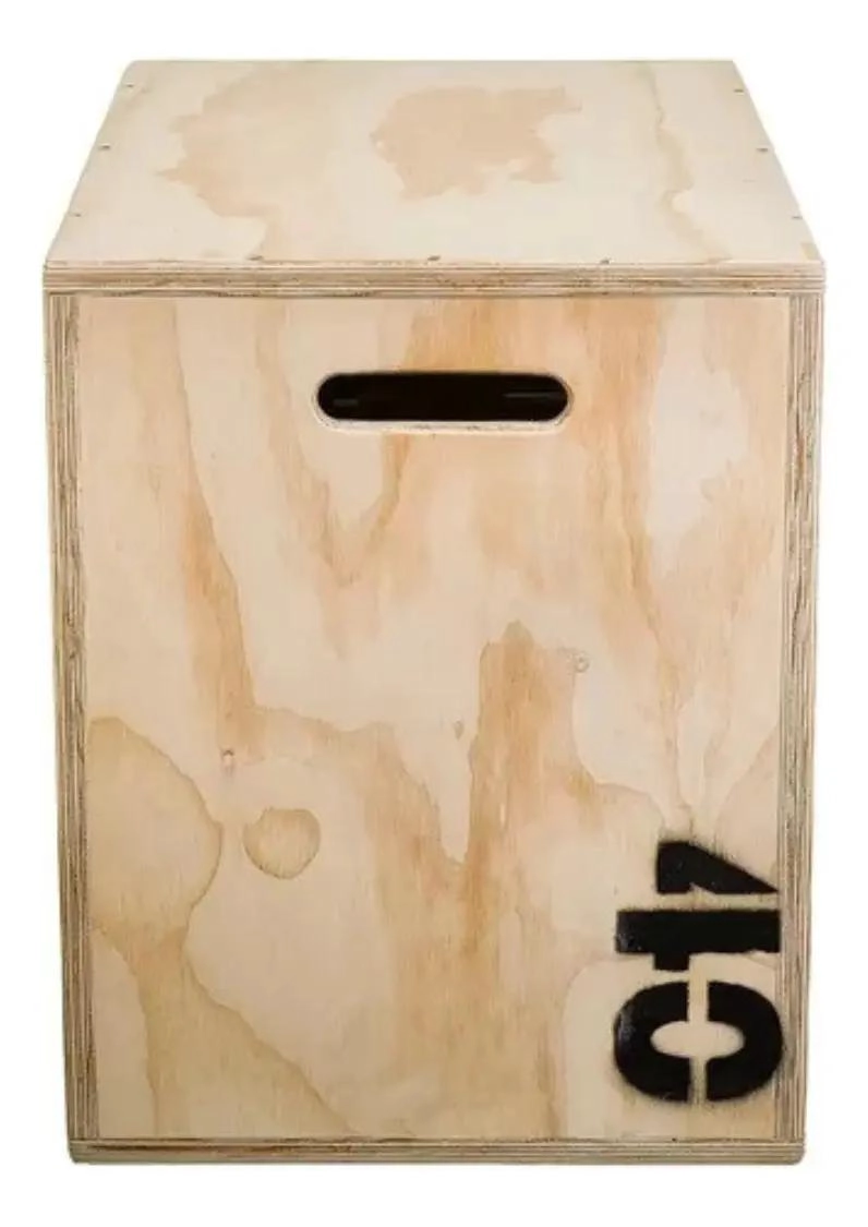 CAJON PLIOME TRICO PARA EJERCICIOS DE SALTO Y ENTRENAMIENTO FUNCIONAL 60X50 CM - 1