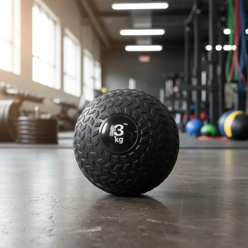 BALON MEDICINAL DE 3 KG PARA ENTRENAMIENTO FUNCIONAL Y CROSSFIT - 1