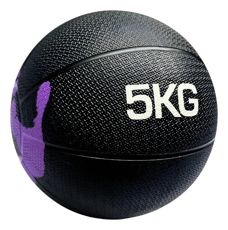 BALON MEDICINAL DE 5 KG CON REBOTE PARA ENTRENAMIENTO FUNCIONAL Y FUERZA - 1