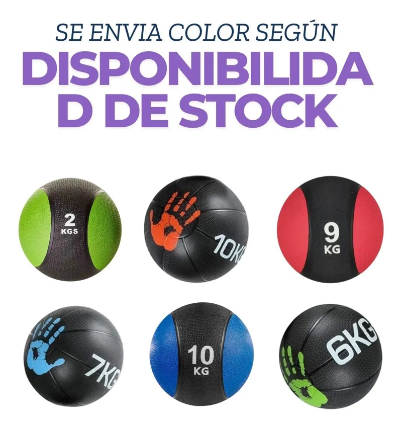 BALON MEDICINAL DE 5 KG CON REBOTE PARA ENTRENAMIENTO FUNCIONAL Y FUERZA - 3