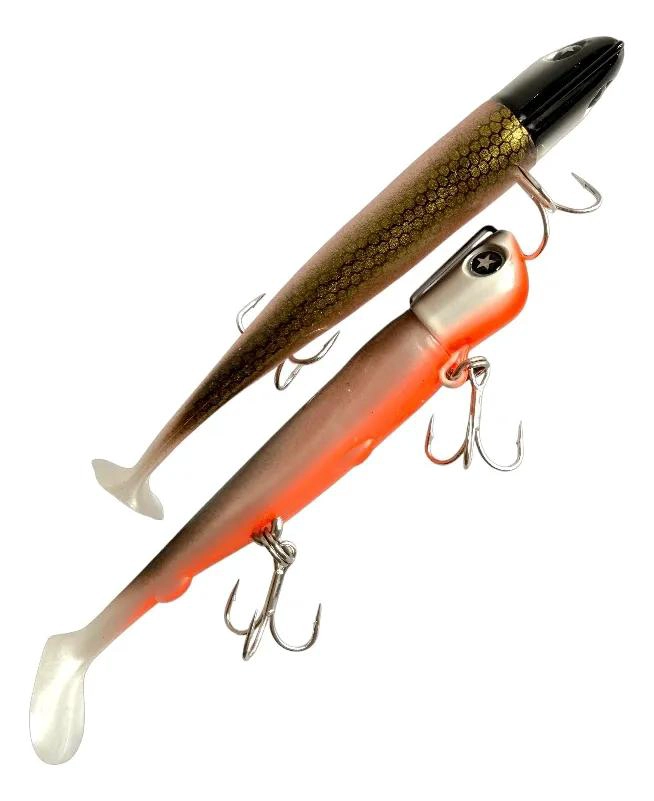 PACK DE 3 VINILOS DE PESCA CANDY TAIL DE 30 GRAMOS CON COLORES VARIADOS - 3