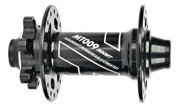 MAZA DELANTERA PARA BICICLETA 15X110 BOOST 28 HOYOS COLOR NEGRO - 1