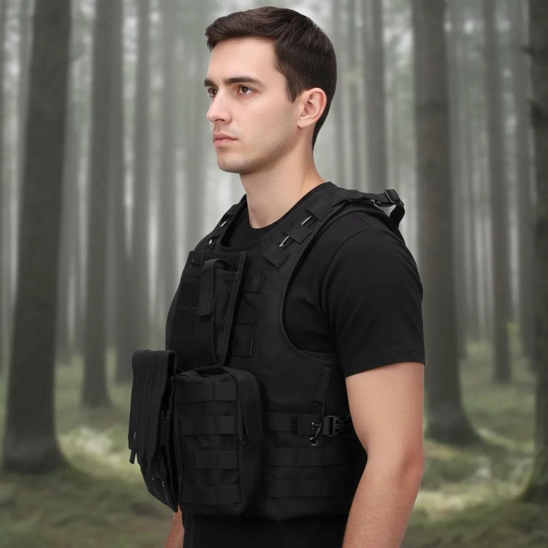 CHALECO TACTICO MULTIFUNCIONAL RESISTENTE Y VERSATIL PARA ACTIVIDADES AL AIRE - 3