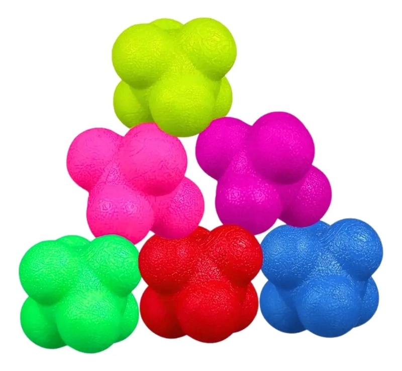 PACK DE 10 PELOTAS PARA MEJORAR REFLEJOS Y AGILIDAD EN ENTRENAMIENTO - 1