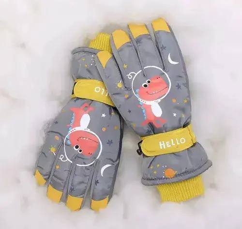 GUANTES TE RMICOS IMPERMEABLES PARA NIÑO IDEALES PARA INVIERNO Y NIEVE - 2