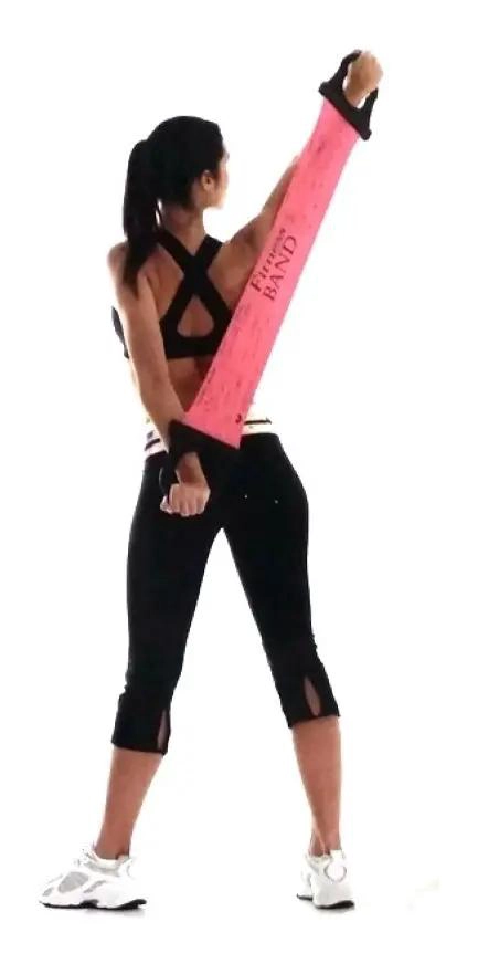BANDA ELASTICA DE RESISTENCIA PARA EJERCICIO, PILATES Y FITNESS - 3