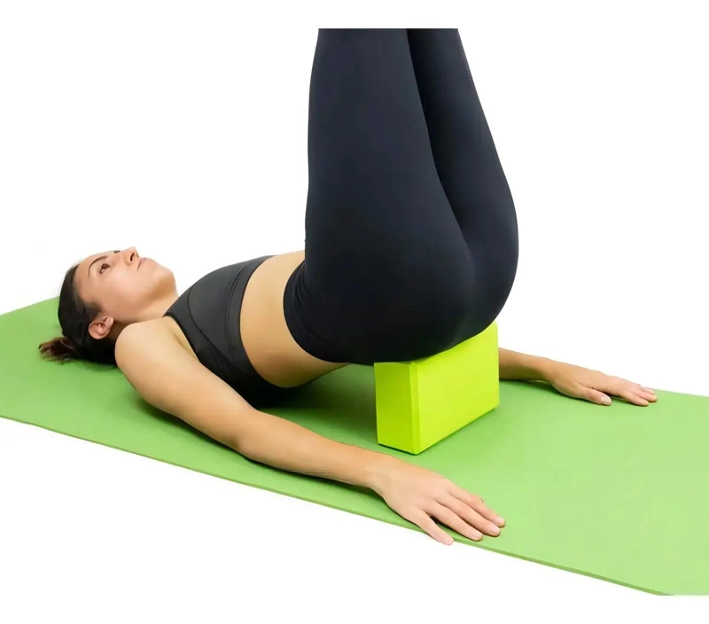 SET DE 2 LADRILLOS PARA YOGA Y PILATES EN GOMA EVA COLOR VIBRANTE - 3
