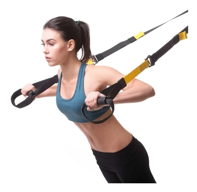 BANDA DE SUSPENSION PARA ENTRENAMIENTO FUNCIONAL Y CROSSFIT CON ALTA RESISTENCIA - 2