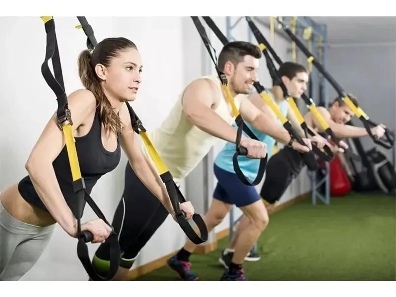 BANDA DE SUSPENSION PARA ENTRENAMIENTO FUNCIONAL Y CROSSFIT CON ALTA RESISTENCIA - 3