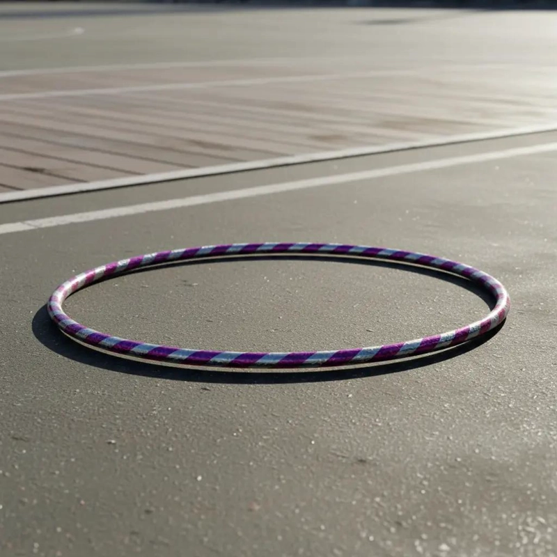 SET DE 10 AROS HULA HULA DE 75 CM PARA EJERCICIO Y DIVERSION - 2