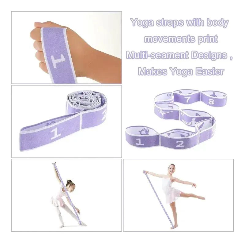 SET DE 2 BANDAS ELASTICAS PARA YOGA Y EJERCICIOS DE RESISTENCIA - 5