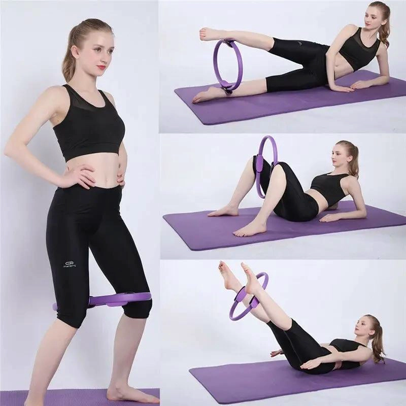 ARO PARA PILATES Y EJERCICIOS DE PIERNAS Y YOGA FITNESS - 4