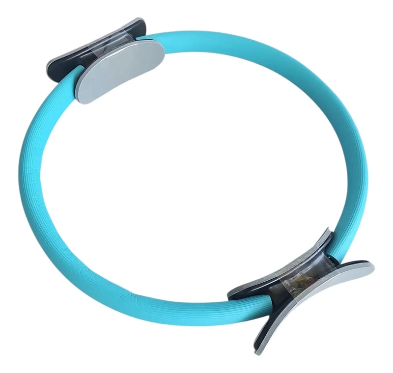 GENÉRICO ARO TONIFICADOR PARA PILATES COLOR CELESTE DE 35 CM