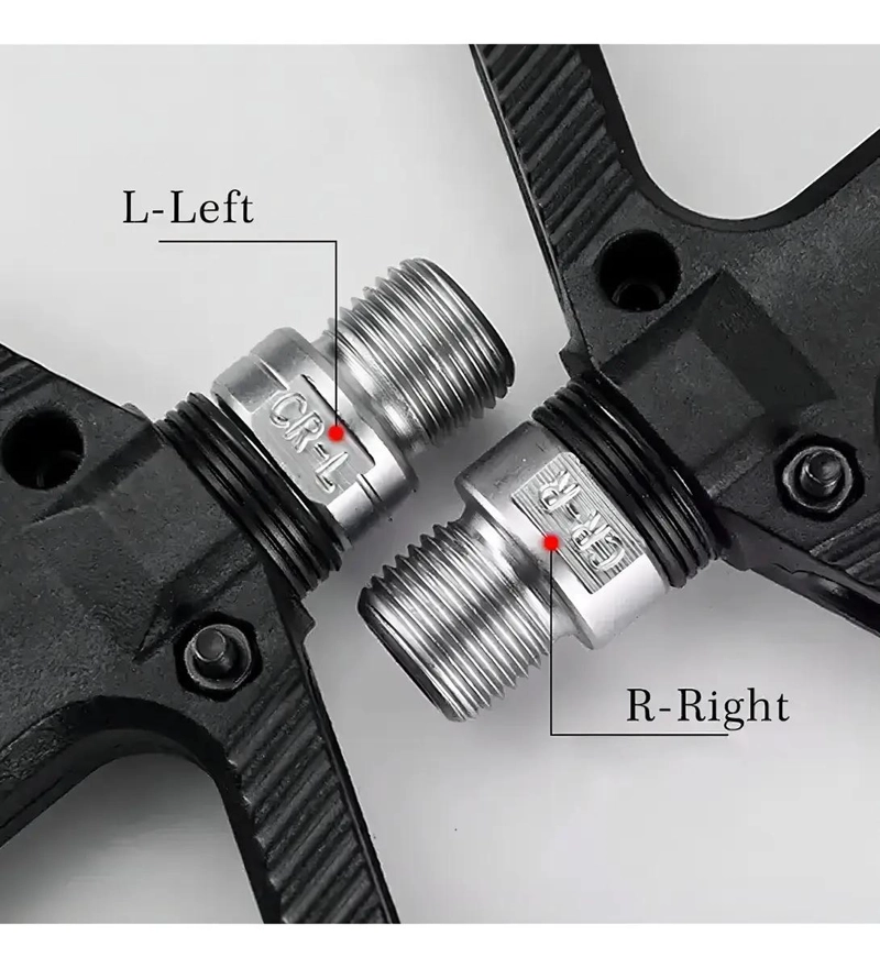 PEDALES PLATAFORMA PARA BICICLETA MTB CON 10 PINS ANTIDESLIZANTES - 1