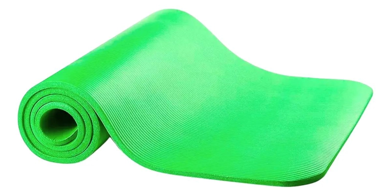 COLCHONETA DE YOGA Y EJERCICIO GRUESA DE 10 MM CON BOLSO Y CORREA - 5