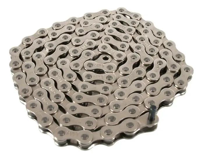 CADENA PARA BICICLETA MONOPLATO CON DISEÑO RESISTENTE Y DURADERO - 1