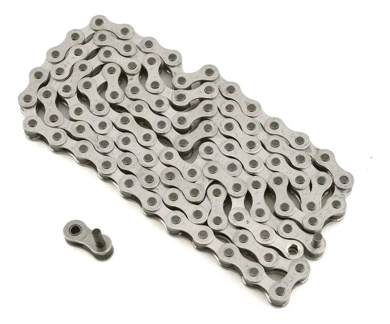 CADENA PARA BICICLETA MONOPLATO CON DISEÑO RESISTENTE Y DURADERO - 2
