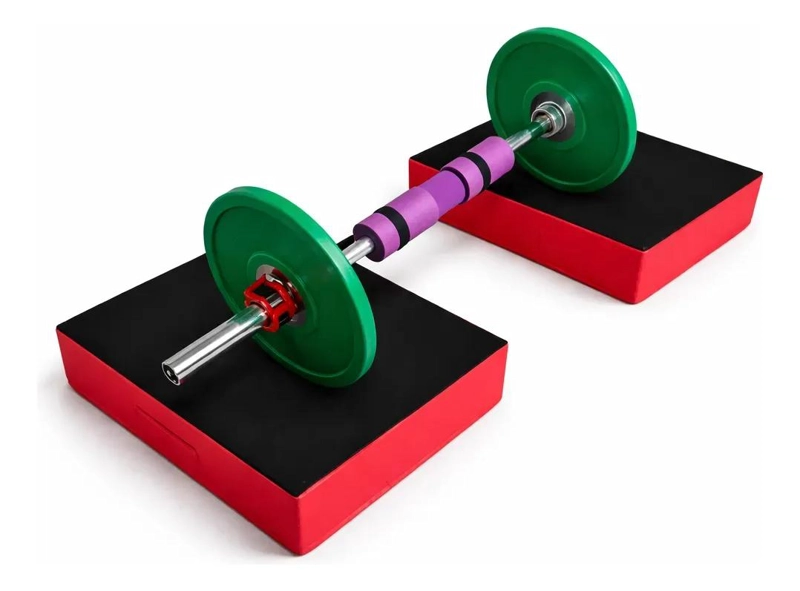 SET DE 2 COLCHONETAS PARA DISCO DE PESA TIPO CRASHPAD ANTIDESLIZANTE - 4