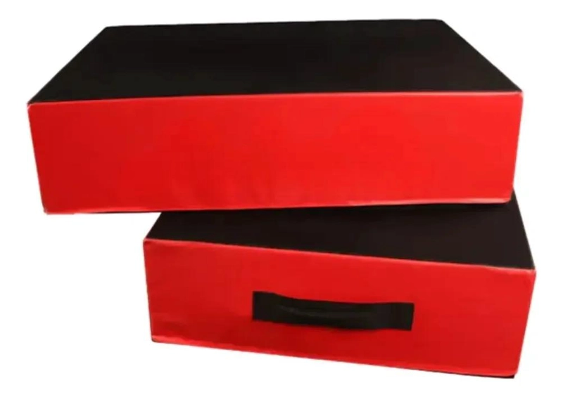 SET DE 2 COLCHONETAS PARA DISCO DE PESA TIPO CRASHPAD ANTIDESLIZANTE - 5