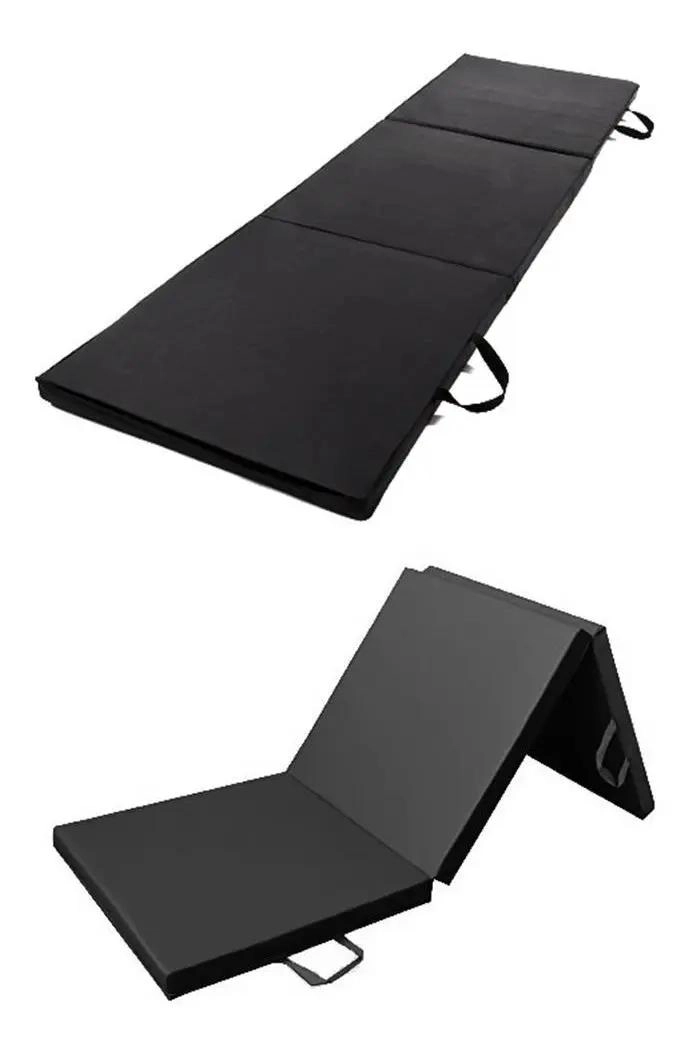 COLCHONETA PLEGABLE PARA EJERCICIOS FITNESS DE 1.80 METROS - 1