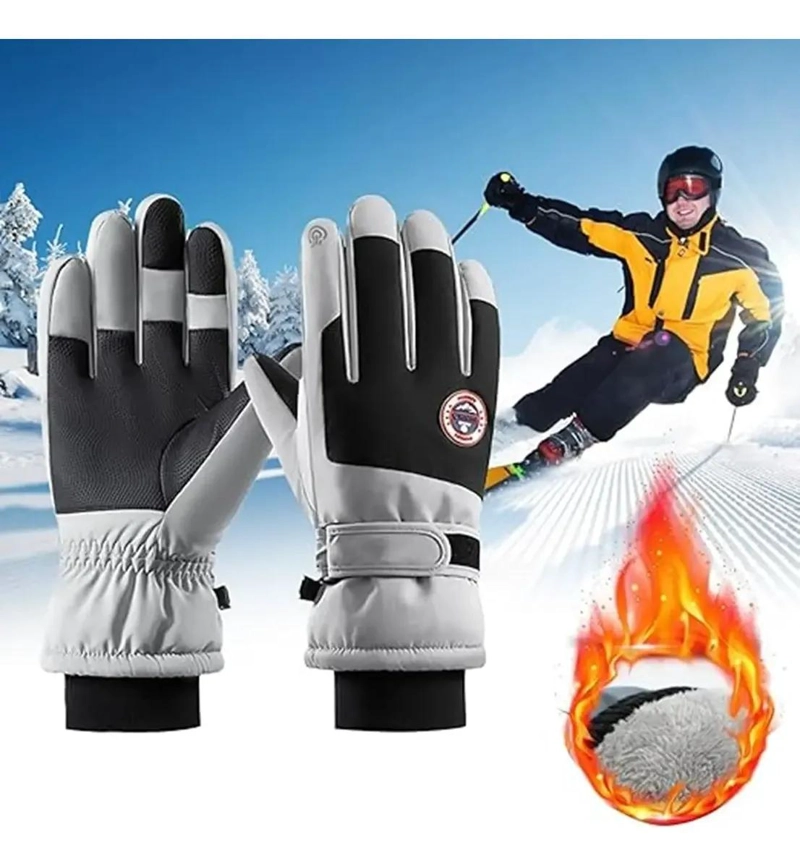 GUANTES TE RMICOS PARA NIEVE Y FRIO PARA HOMBRE CON CHIPORRO - 4