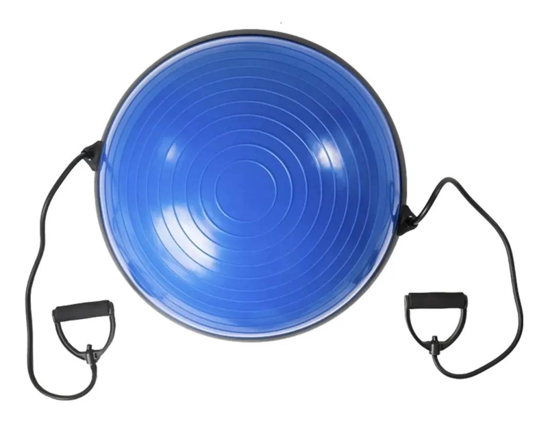 PELOTA DE EQUILIBRIO DE 60 CM CON ELASTICOS PARA EJERCICIOS - 2