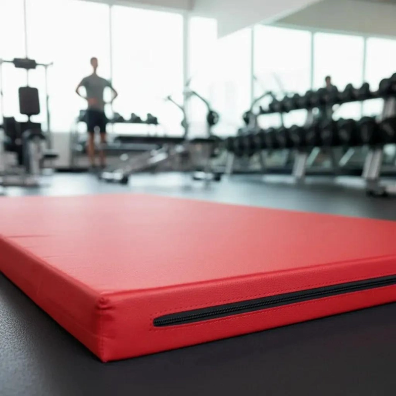 COLCHONETA DEPORTIVA DE LONA ECOCUERO PARA GIMNASIA 120X60X5 CM - 3